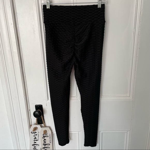 Tik tok leggings black size large - Picture 2 of 4